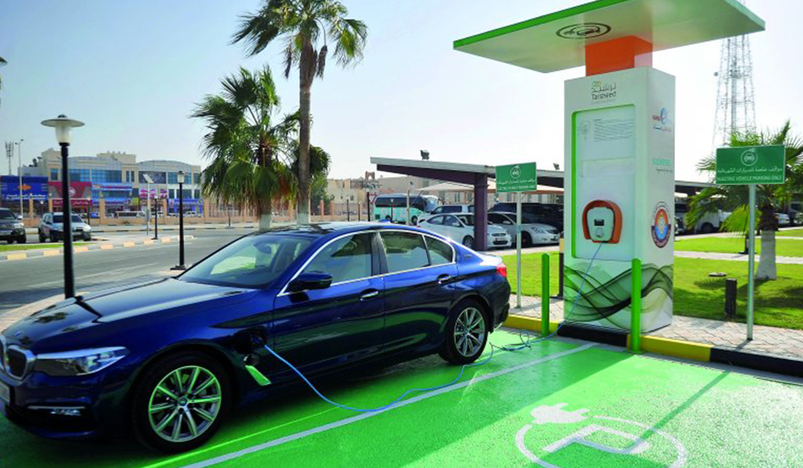 8th Electric Car Charging Station in Qatar Opened